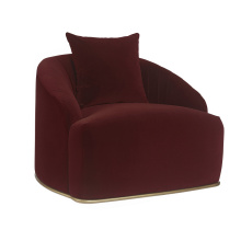 Sunpan 104138 - Astrid Armchair - Merlot